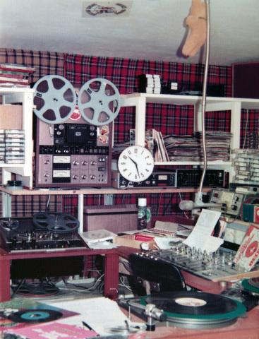 Photo's of Radio Mi Amigo Masnou mountain Playa de Aro end of August 1975  taken by Albert Panhuyzen 05