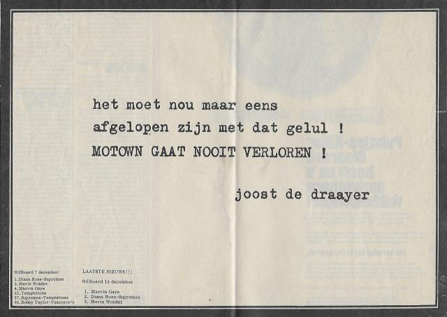 19681207 Hitweek afgelopen met dat gelul Joost de draayer.jpg