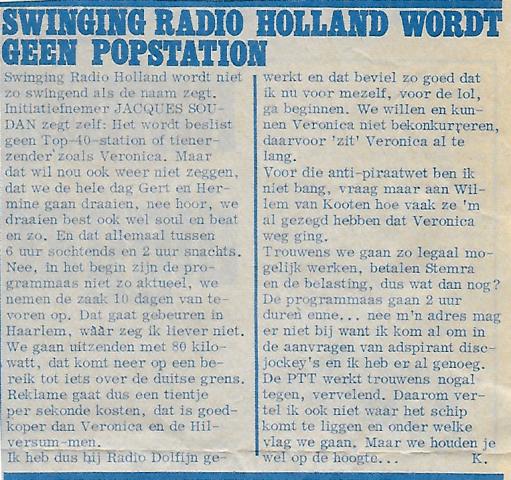 1967 Hitweek Dolfijn Jaques SoudainSwinging Radio Holland.jpg