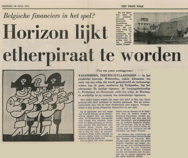19710730 VV Horizon lijkt etherpiraat te worden.jpg