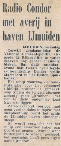 19730813 Tel Radio Condor met averij in haven Ijmuiden.jpg