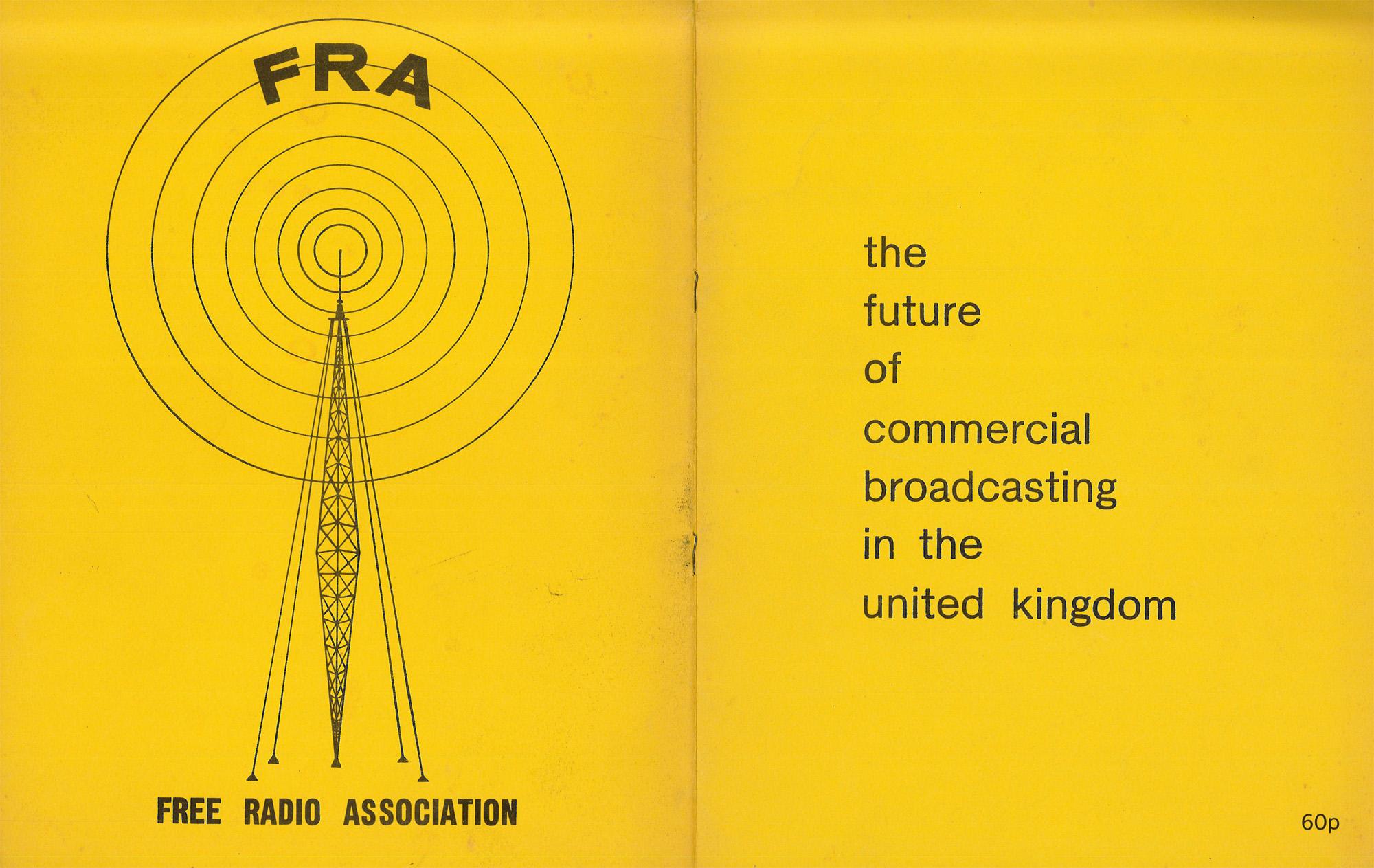 FRA the future of commercial broadcasting in the UK 1970