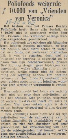 19621018 Poliofonds weigerde 10000 gulden van Vrienden van Veronica.jpg