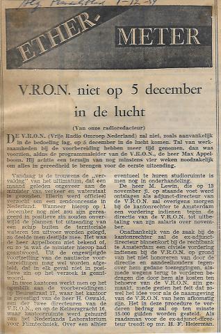 19591201 algemeen handelsblad VRON niet op 5 december in de lucht.jpg