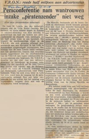 19591113 Haarlems Dagblad Persconferentie nam wantrouwen inzake piratenzender niet weg.jpg