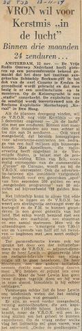 19591113 de tijd VERON wil voor Kerstmis in de lucht.jpg