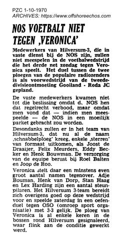 19701001 PZC NOS voetbalt niet tegen Veronica.jpg