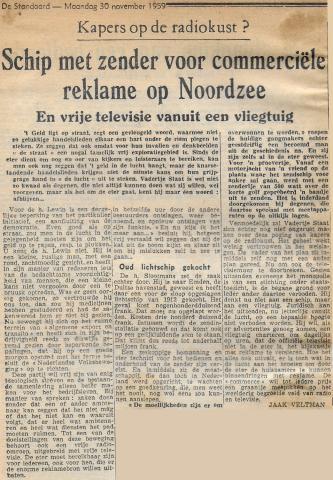 19591130 De Standaard 19591130 Schip met zender voor commerciele reclame op Noordzee.jpg