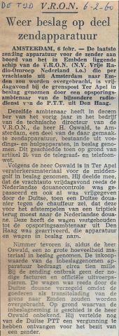 19600206 De Tijd Weer beslag op deel zendapparatuur.jpg
