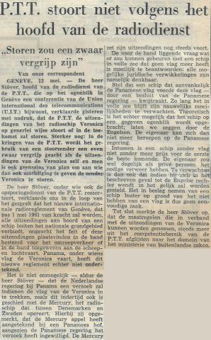 19600512 NRC PTT stoort niet volgens het hoofd radiodienst.jpg
