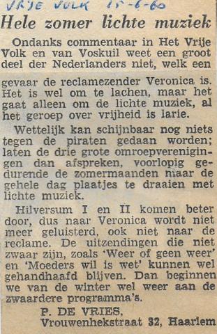 19600615 Vrije Volk Hele zomer lichte muziek.jpg