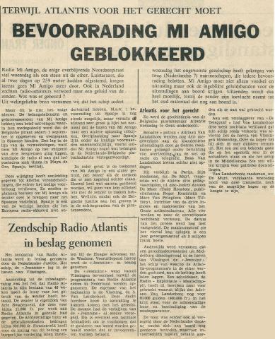 19740903 Bevoorrading Mi Amigo geblokkeerd_Zendschip Radio Atlantis in beslag genomen.jpg