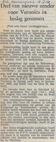 19600716 Alg Handelsblad Deel van nieuwe zender voor Veronioca in beslag genomen.jpg