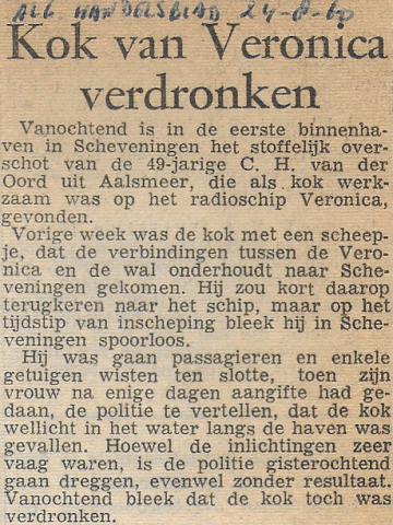 19600824 Alg Handelsblad Kok van Veronica verdronken.jpg