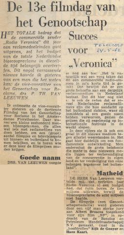 19620524 Tel 13de filmdag succes voor Veronica.jpg