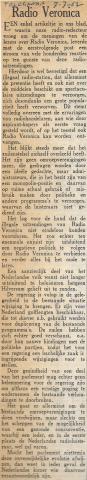 19620707 Tel reacties Veronica.jpg