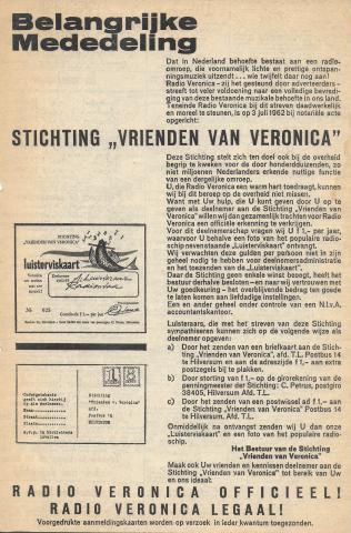 19620721 Tel advertentie ST Vrienden van Veronica.jpg