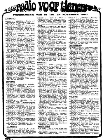 19671118 Humo Radio voor tieners November.jpg