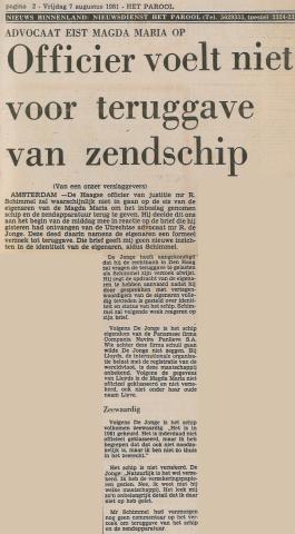 19810807 Officier voelt niet voor terggave van zendschip.jpg