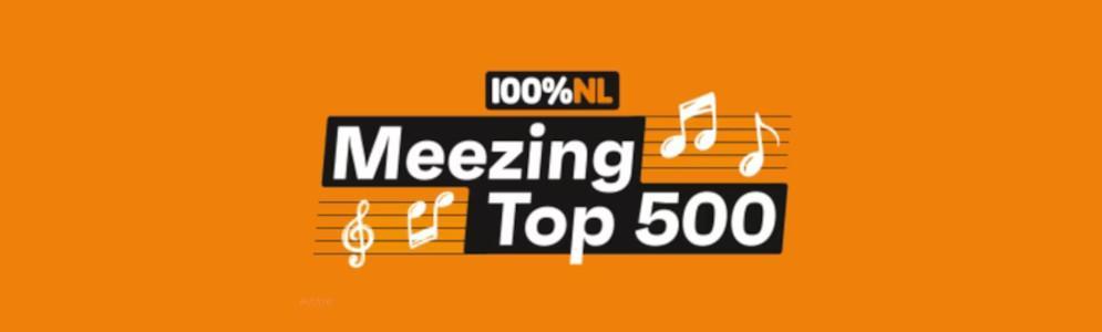 De grootste meezingers van eigen bodem: 100% NL Meezing Top 500