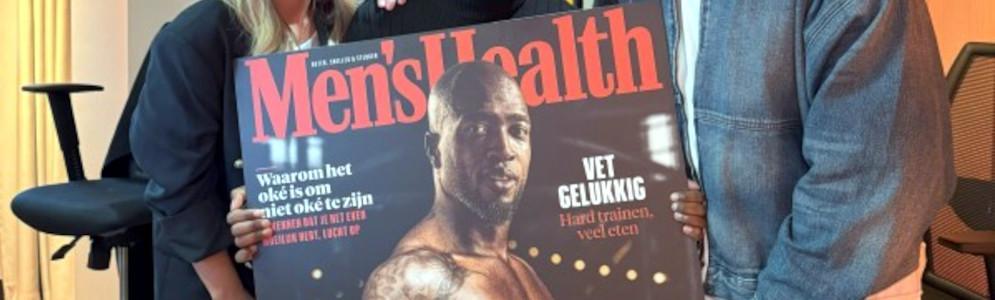 Giorgio Hokstam verrast met cover op Men’s Health